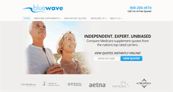 Desktop Screenshot of bluewaveinsurance.com